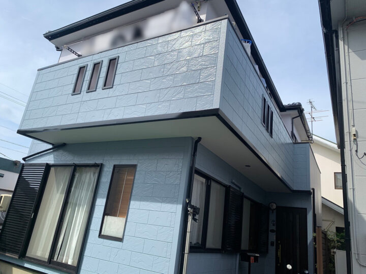 静岡市駿河区N様邸　外壁・屋根塗装工事　シーリング打ち替え工事
