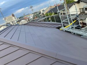 静岡市駿河区Ⅰ様邸　屋根葺き替え・塗装工事