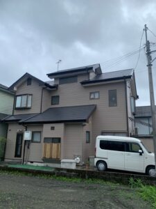 静岡市葵区与一Ｆ様邸　外壁・屋根塗装工事　シーリング打ち替え工事　防水工事