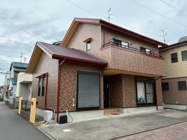 静岡市駿河区Ｓ様邸（五朋建設）　外壁塗装工事　屋根カバー工法