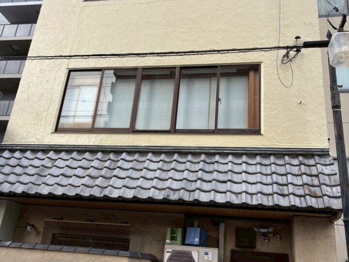 飲食店ビル　外部漏水修理工事