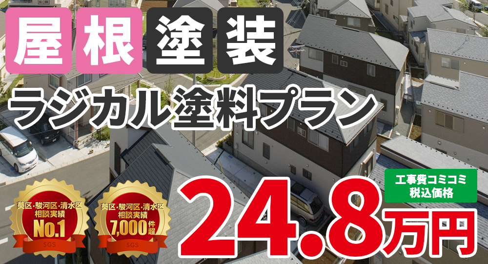 ラジカル塗料塗装 税抜価格22.5万円