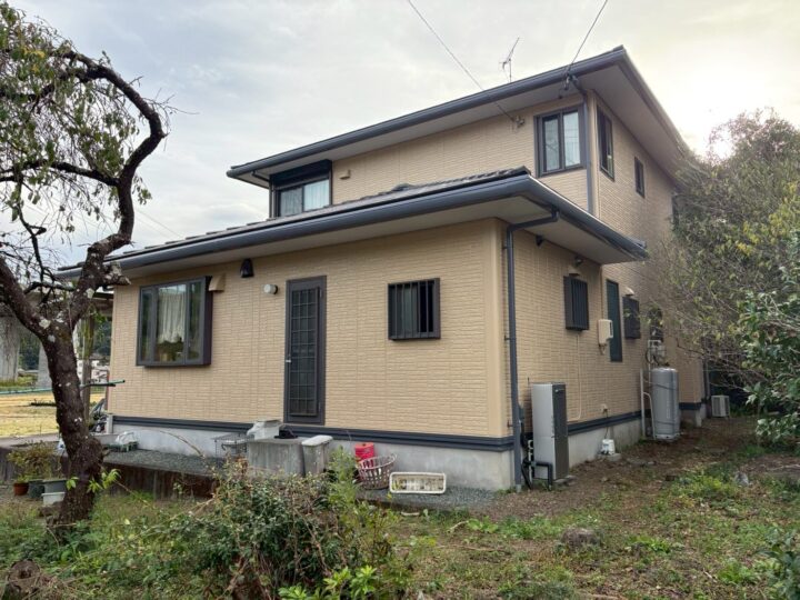 藤枝市Ａ様邸（パナホーム）　外壁塗装工事　防水工事