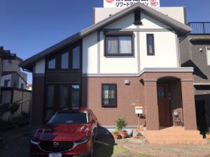 静岡市葵区S様邸(セキスイハイム)外壁塗装工事