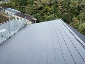 静岡市駿河区Ｓ様邸　外壁塗装工事　屋根カバー工法