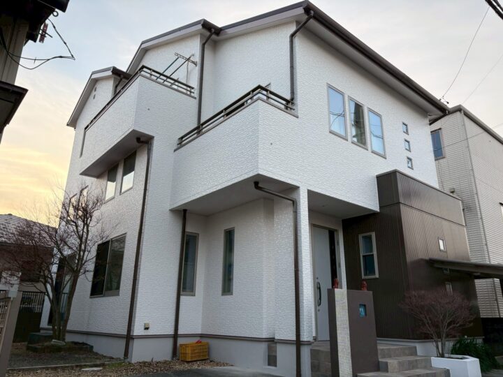 静岡市葵区Ｓ様邸　外壁塗装工事　屋根カバー工法