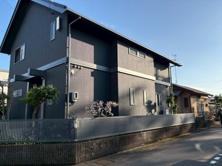 静岡市駿河区戸建て物件（ミサワホーム）　外壁塗装工事　屋根カバー工法