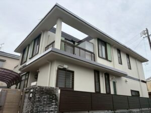 静岡市葵区M様邸（ヘーベルハウス）　外壁塗装工事