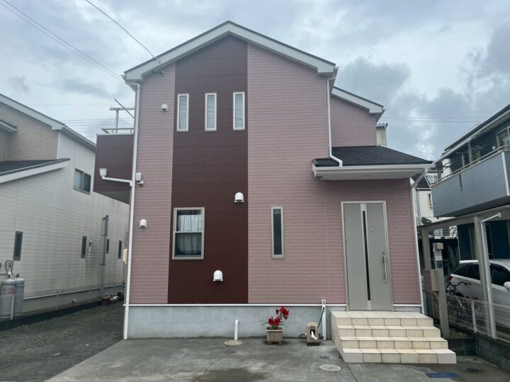 静岡市葵区Ｈ様　外壁塗装工事