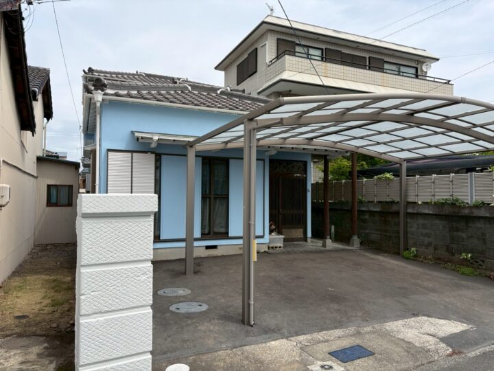 静岡市清水区Ｏ様邸　外壁塗装工事　屋根漆喰工事