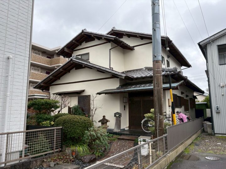 静岡市駿河区Ｏ様　外壁塗装工事