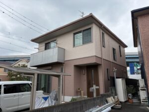 静岡市清水区Ｅ様邸　積水ハウス　外壁塗装工事　屋根カバー工法