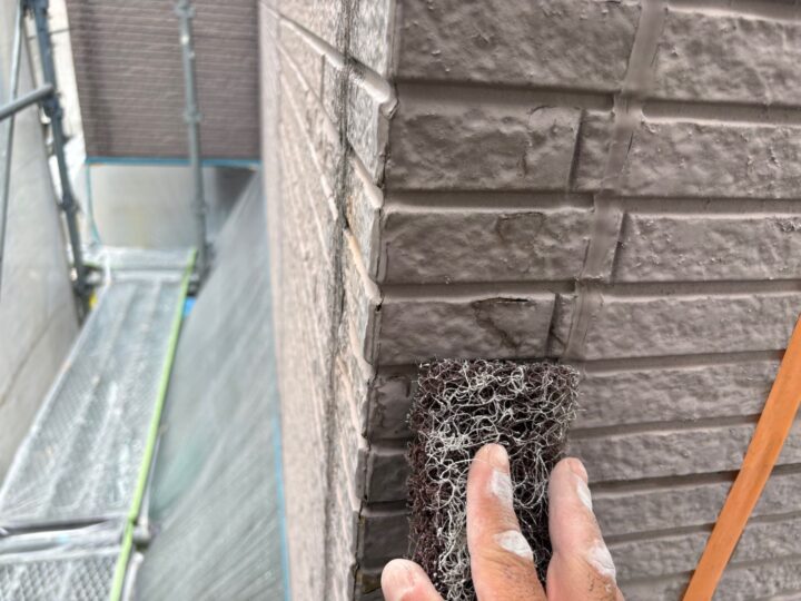 補修作業